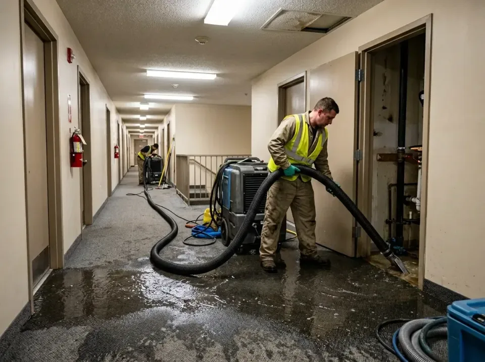 multi-unit-apartment-hallway-f-005 — frequently asked questions, Emergency Burst Pipe Water Extraction & Removal in Quinnipi…